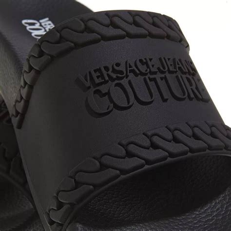 versace jeans couture slipper|Versace slippers for sale.